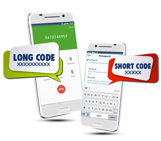 Short-code-&-long-code